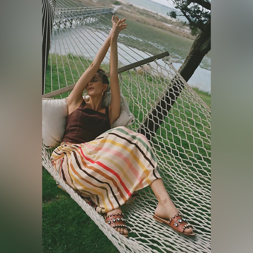 Anthropologie Perry Maxi Skirt